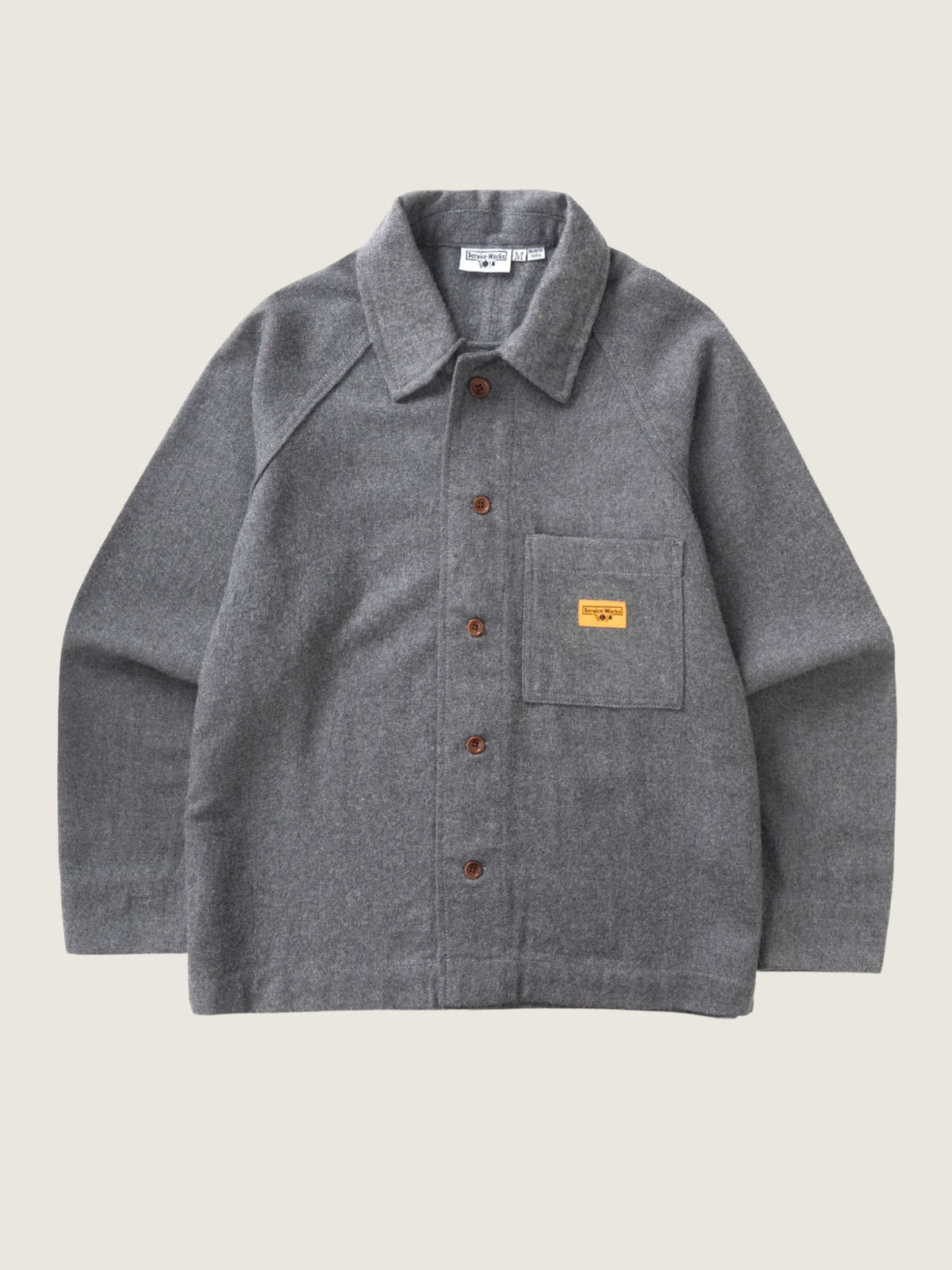 SERVICE WORKS - Flannel FOH Overshirt - 
