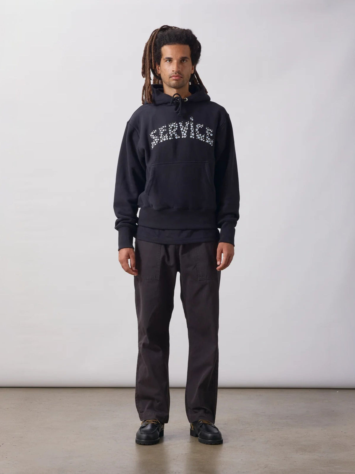 SERVICE WORKS - Pigment Herringbone Chef Pants - 