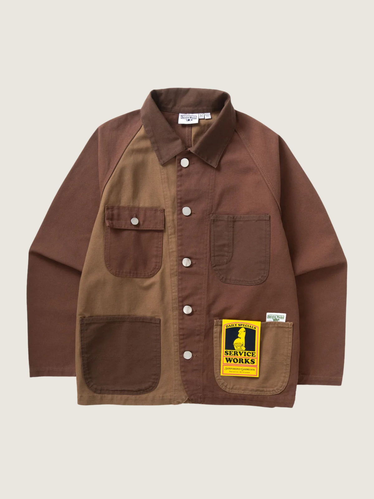 SERVICE WORKS - Patchwork Coverall 2.0 Jacket - 
