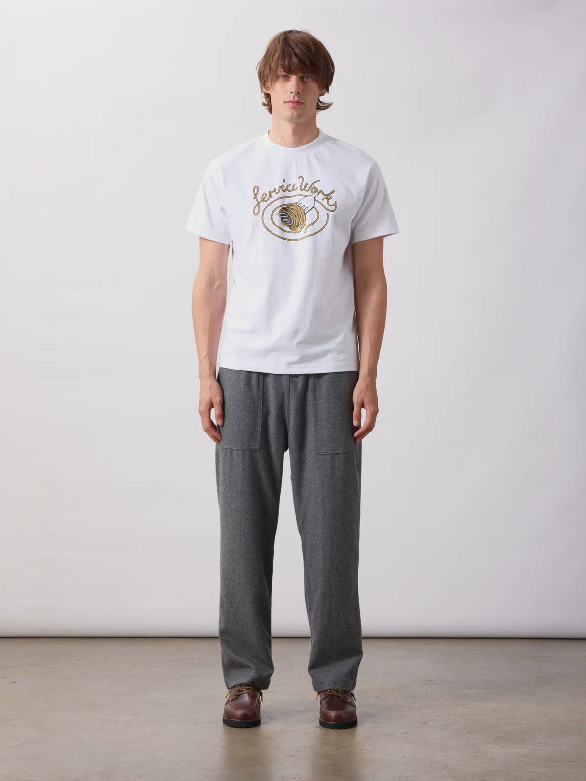 SERVICE WORKS - Spaghetti Shortsleeve T-Shirt - 