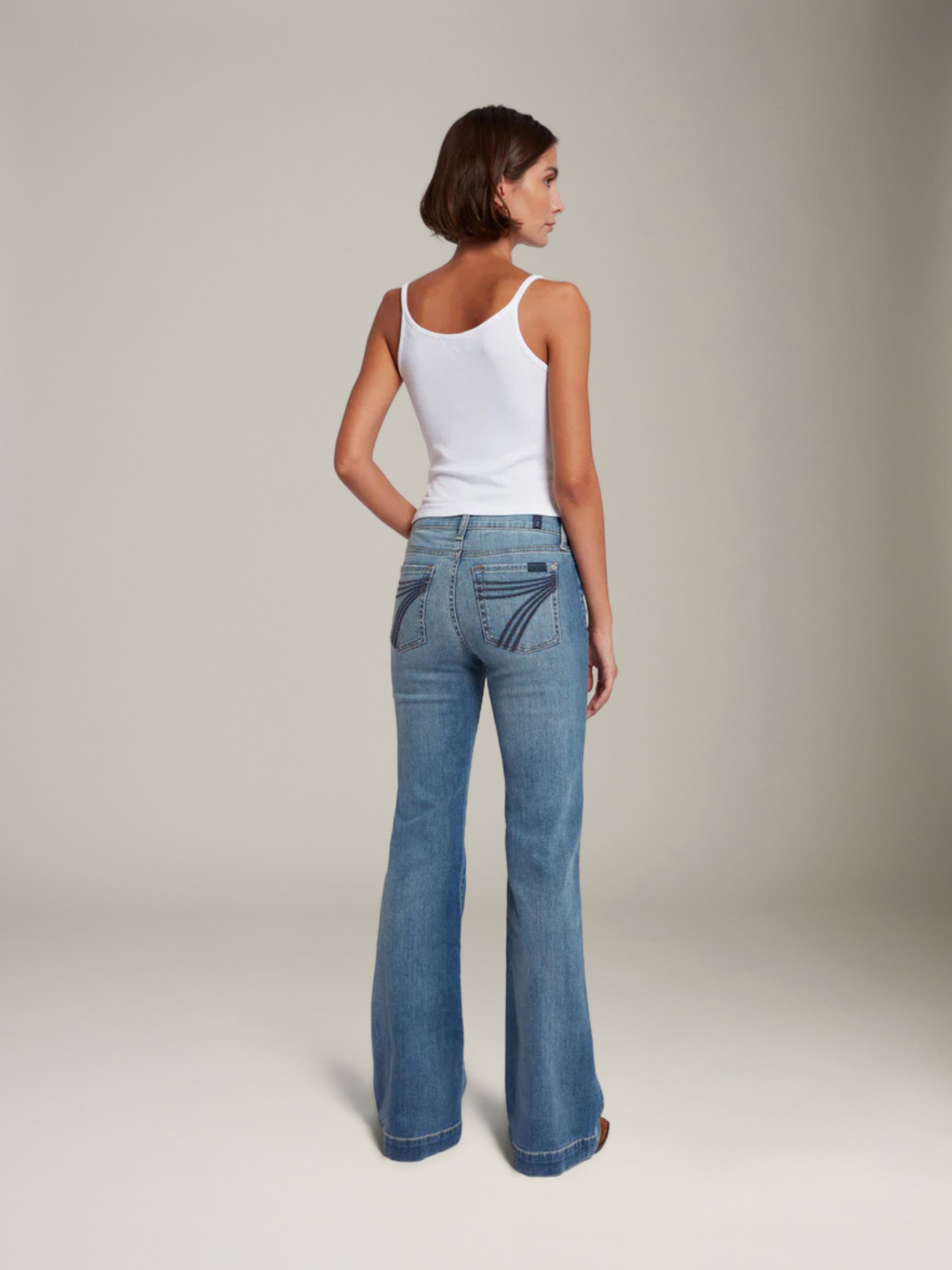 SEVEN FOR ALL MANKIND - Dojo Tailorless Jeans - 