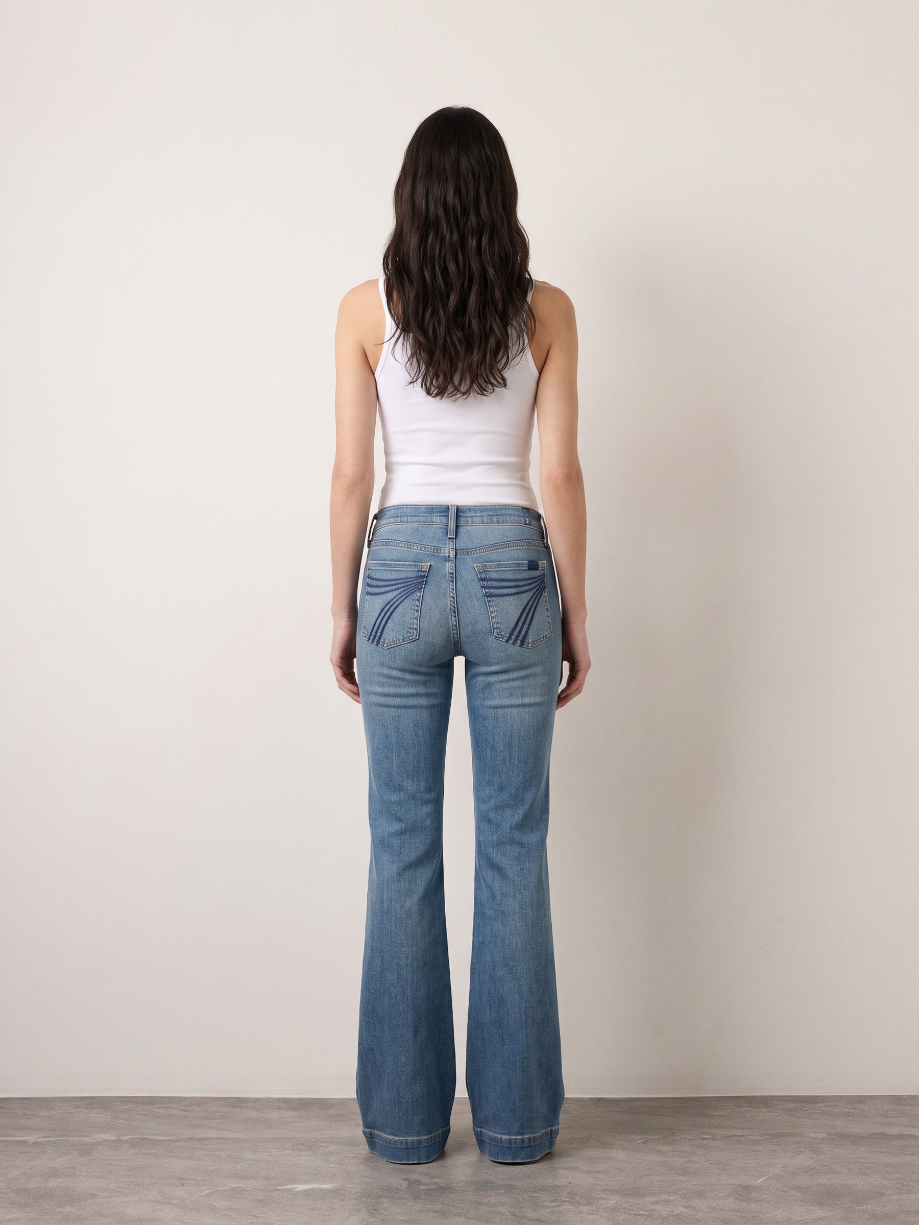 SEVEN FOR ALL MANKIND - Dojo Tailorless Jeans - 