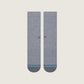 STANCE - Icon Crew Socks - Gray Heather