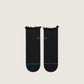 Women's Ruffle Icon Quarter Socks