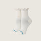 Women's Ruffle Icon Quarter Socks