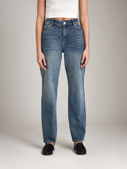 denim - Tailor Made - Premium Brussels Highrise 90s Relaxed Leg - PLENTY