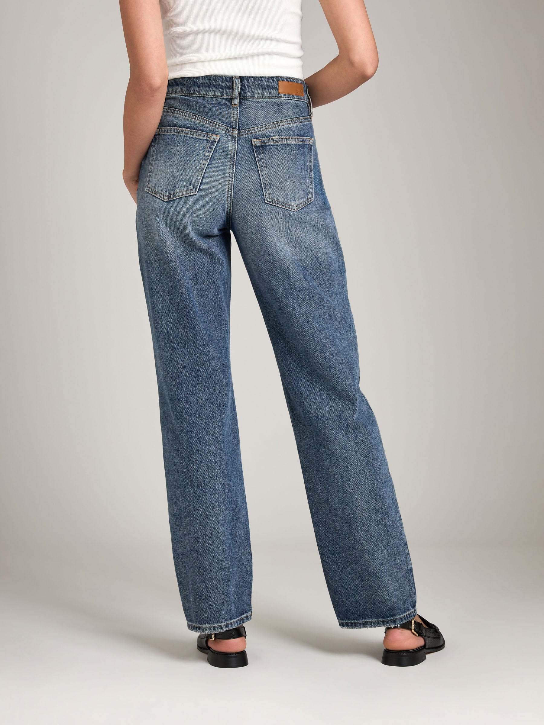 denim - Tailor Made - Premium Brussels Highrise 90s Relaxed Leg - PLENTY