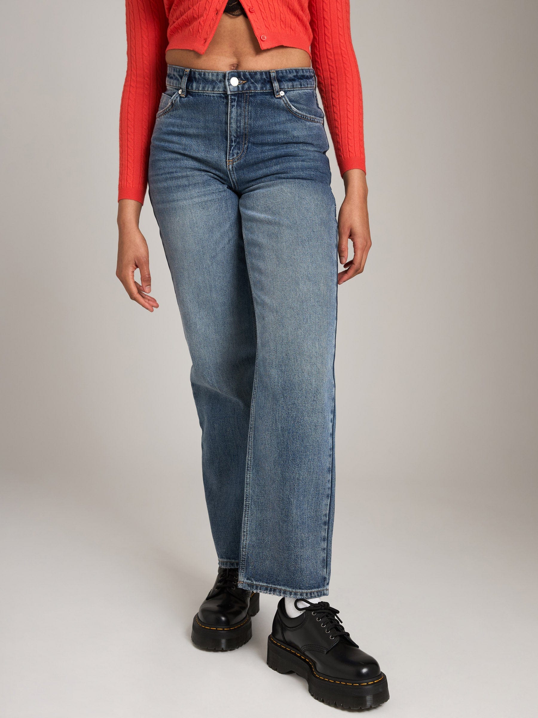 denim - Tailor Made - Premium Brussels Highrise 90s Relaxed Leg - PLENTY