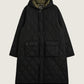 TAION - Military Hooded Long Down Jacket - Black