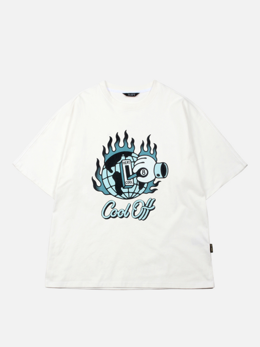 TEE LIBRARY - Cool Off Boxy Tee - 