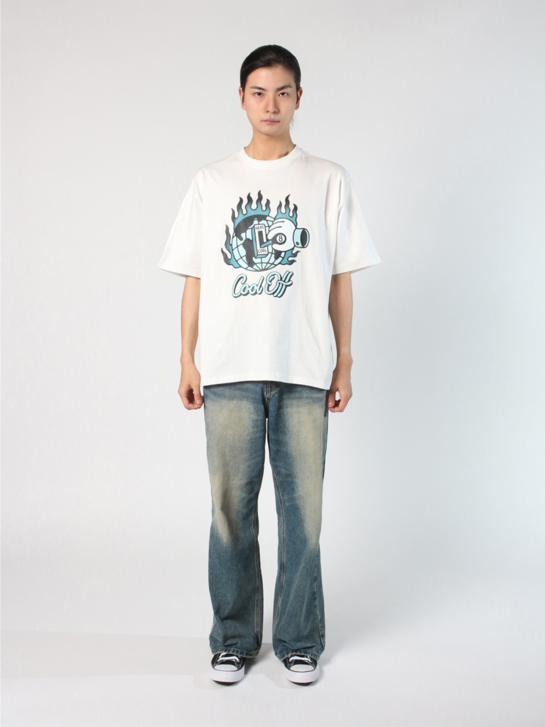 TEE LIBRARY - Cool Off Boxy Tee - 
