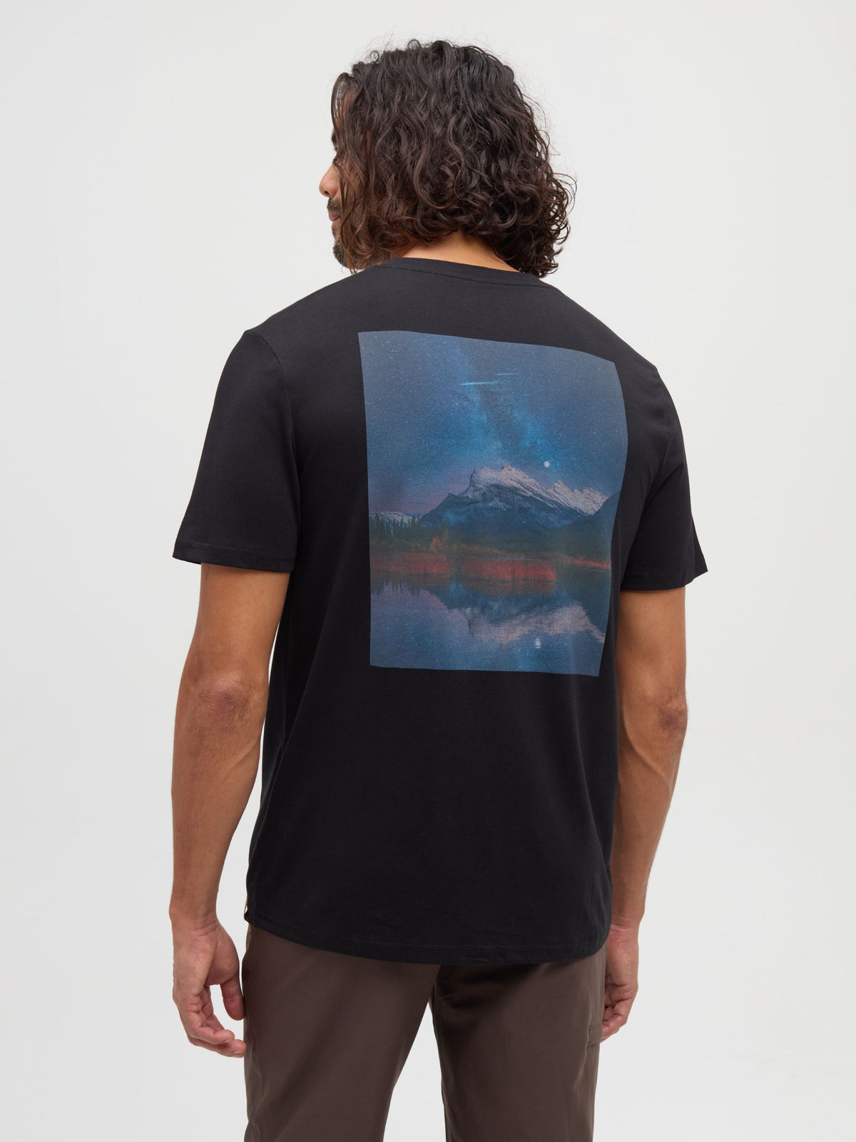 TENTREE - Parks Midnight Mountain T-Shirt - 