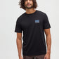 TENTREE - Parks Midnight Mountain T-Shirt - Meteor Black / Midnight Mountain