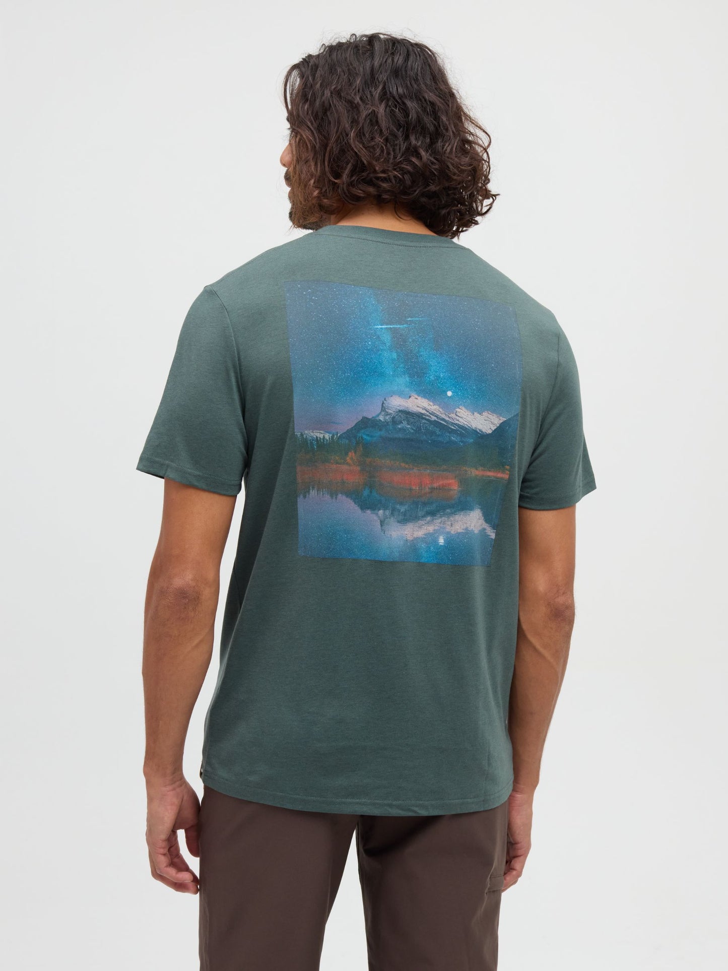 TENTREE - Parks Midnight Mountain T-Shirt - 