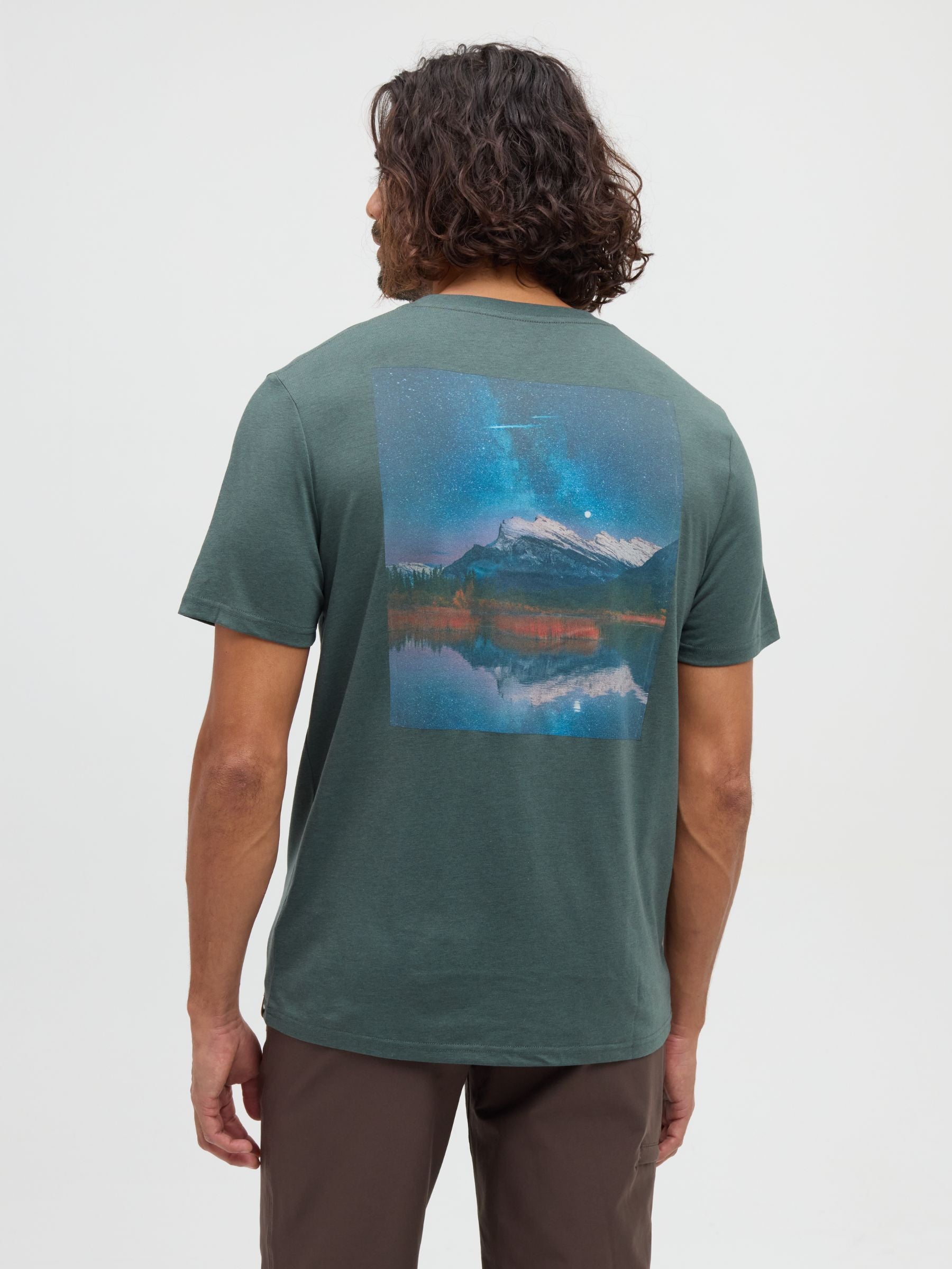 TENTREE - Parks Midnight Mountain T-Shirt - 