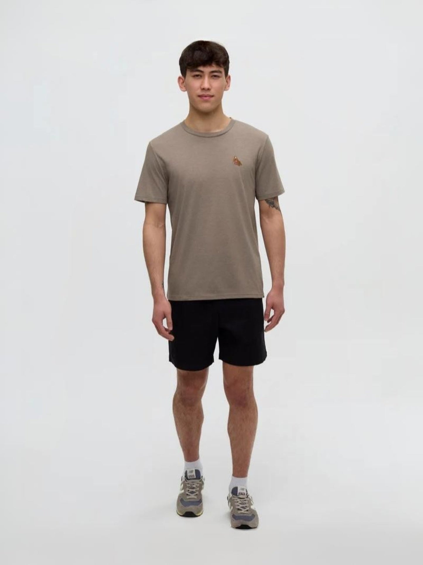 TENTREE - Sasquatch T-Shirt - Clay Heather / Adirondack