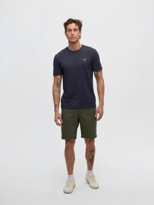 TENTREE - Sasquatch T-Shirt - Midnight Blue Heather / Fishing