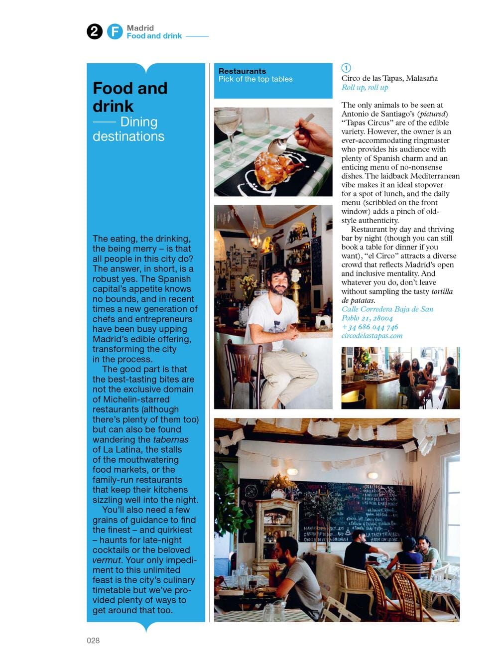 lifestyle - THE MONOCLE - Travel Guide to Madrid - PLENTY