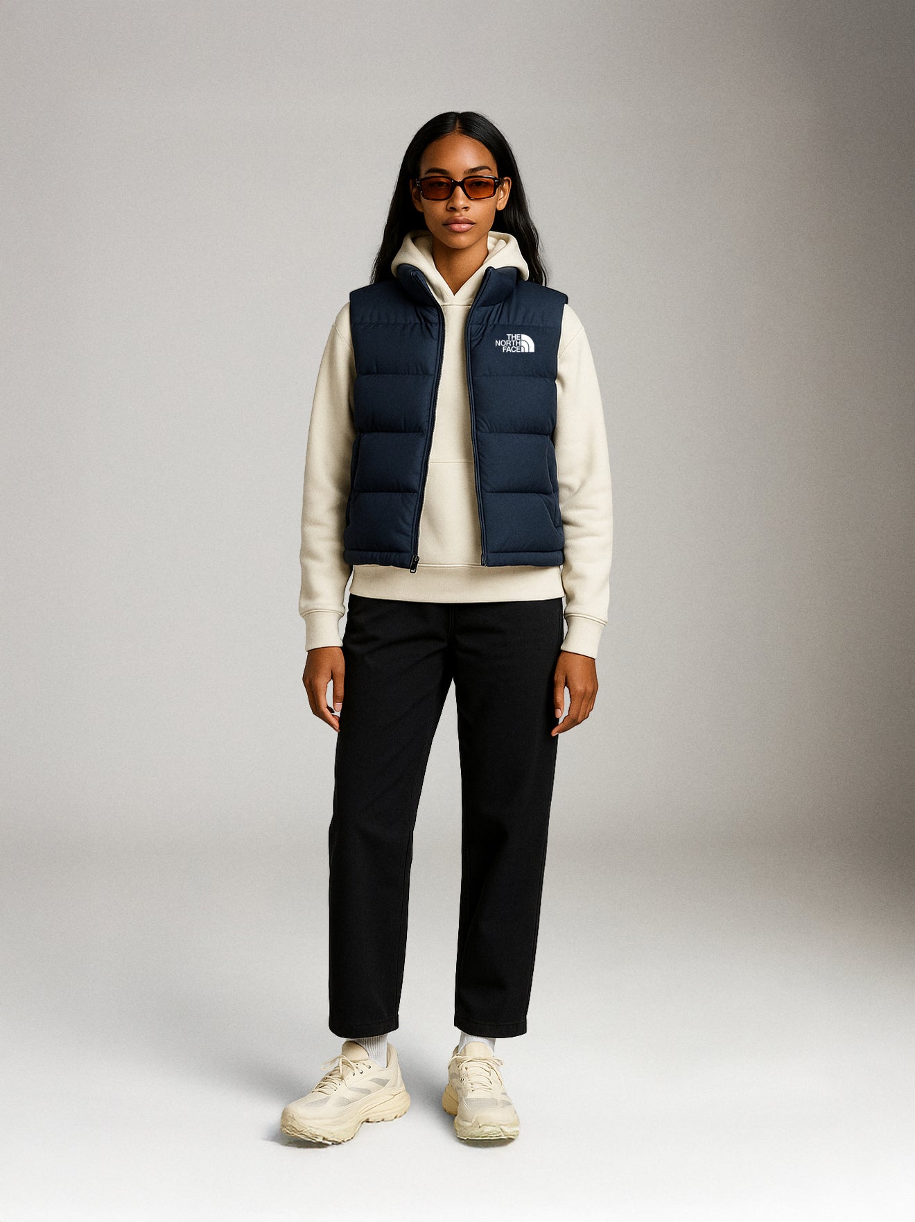 THE NORTH FACE - Hydrenalite Down A-Line Vest - Sunlit Navy