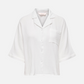 ONLY-Thyra Cotton Gauze Shirt-Cloud Dancer