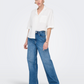 ONLY-Thyra Cotton Gauze Shirt-Phantom