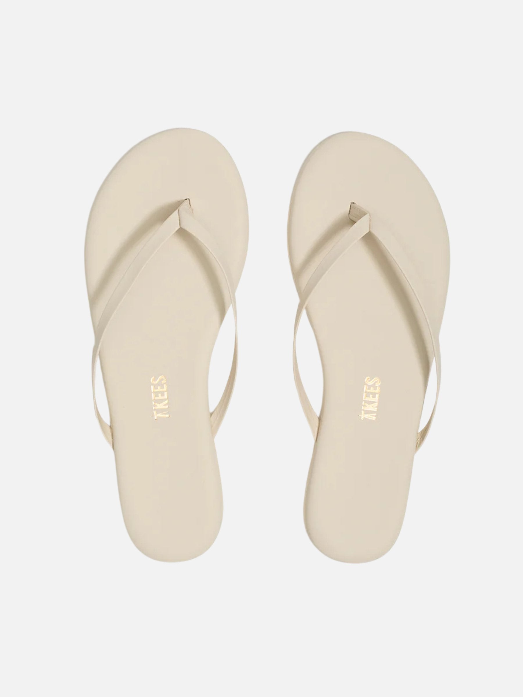 TKEES - Solids Leather Flip Flops - 
