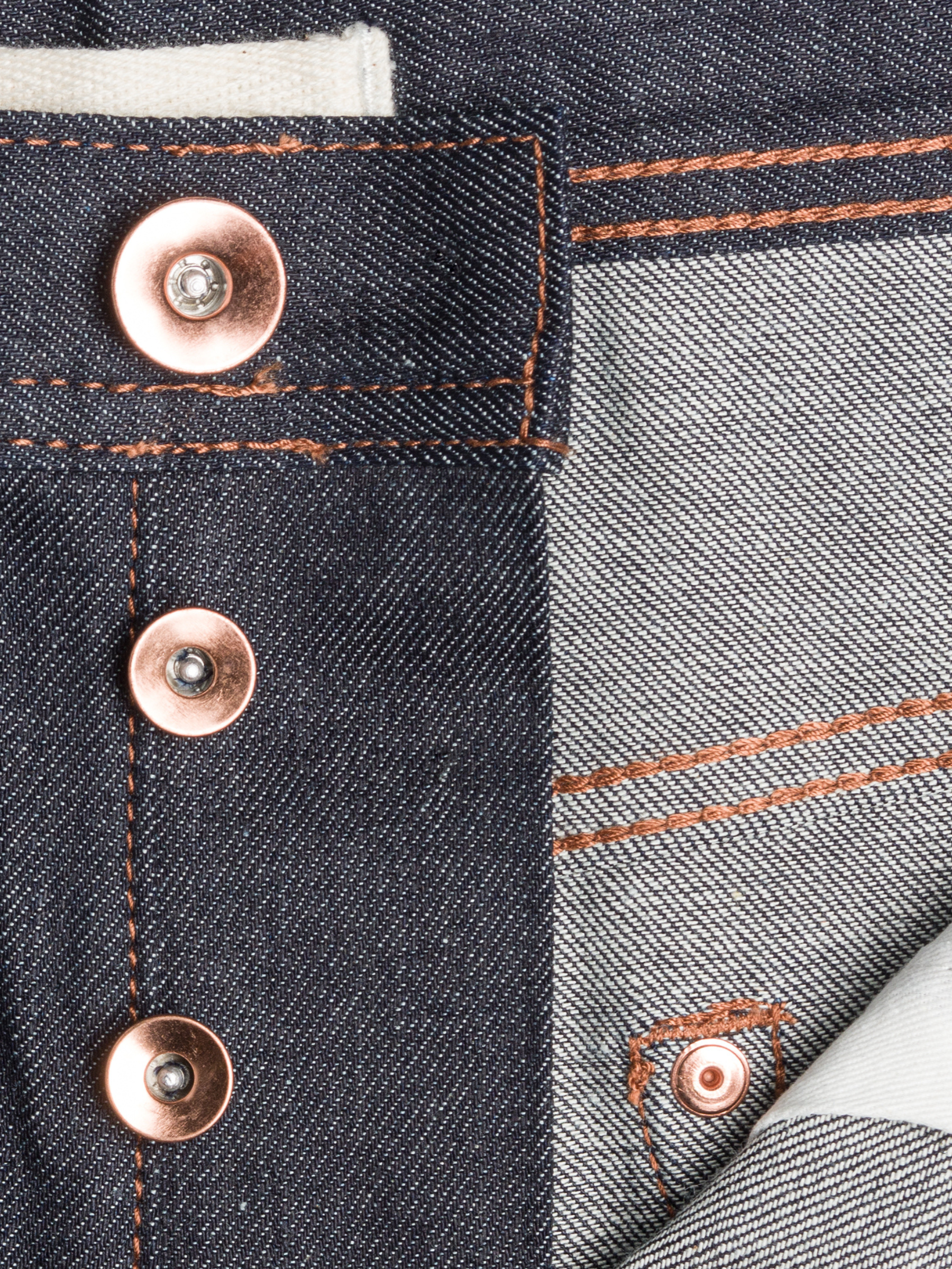 UNBRANDED - UB222 Tapered Stretch Selvedge - Indigo - 