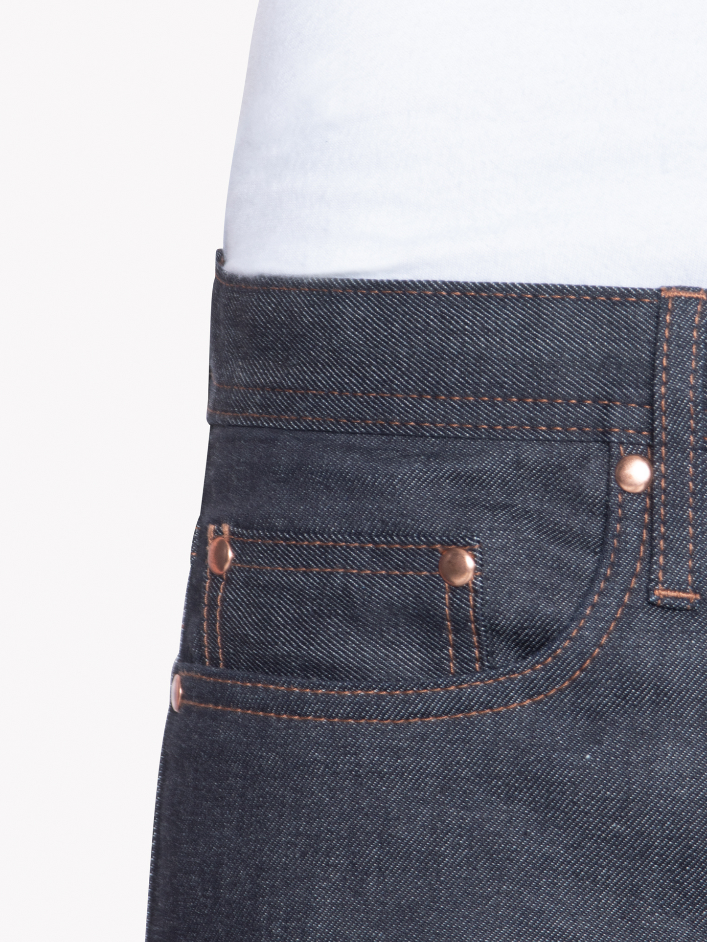 UNBRANDED - UB222 Tapered Stretch Selvedge - Indigo - 