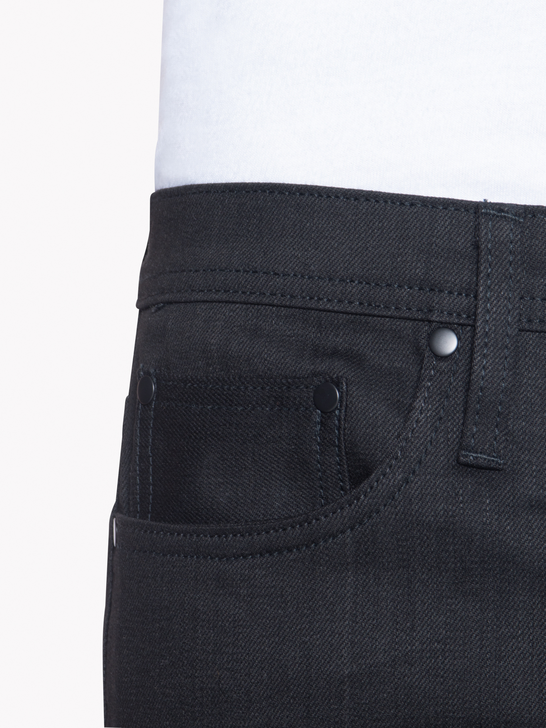 UNBRANDED - UB244 Tapered Stretch Selvedge - Black - 