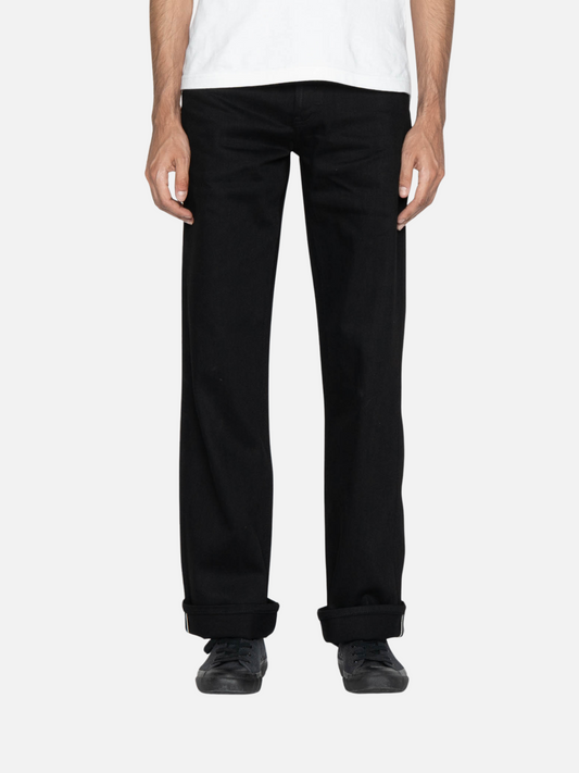 UNBRANDED - UB744 Wide Straight Stretch Selvedge - Black - 