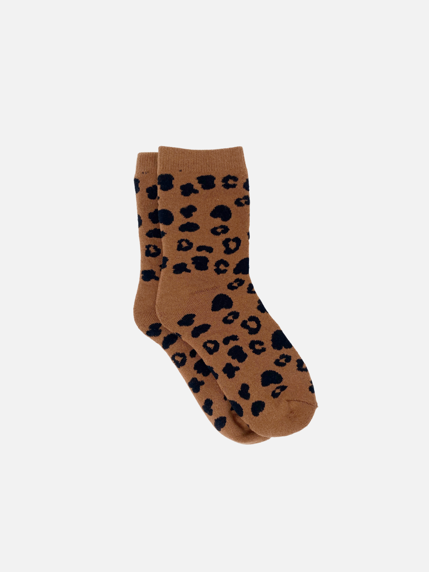 UNIFIED - Leopard Socks - Cocoa