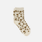 UNIFIED - Leopard Socks - White