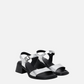 VAGABOND SHOEMAKERS-Ines Buckled Sandal-Silver