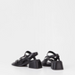 VAGABOND SHOEMAKERS-Ines 3-Strap Sandal-Black