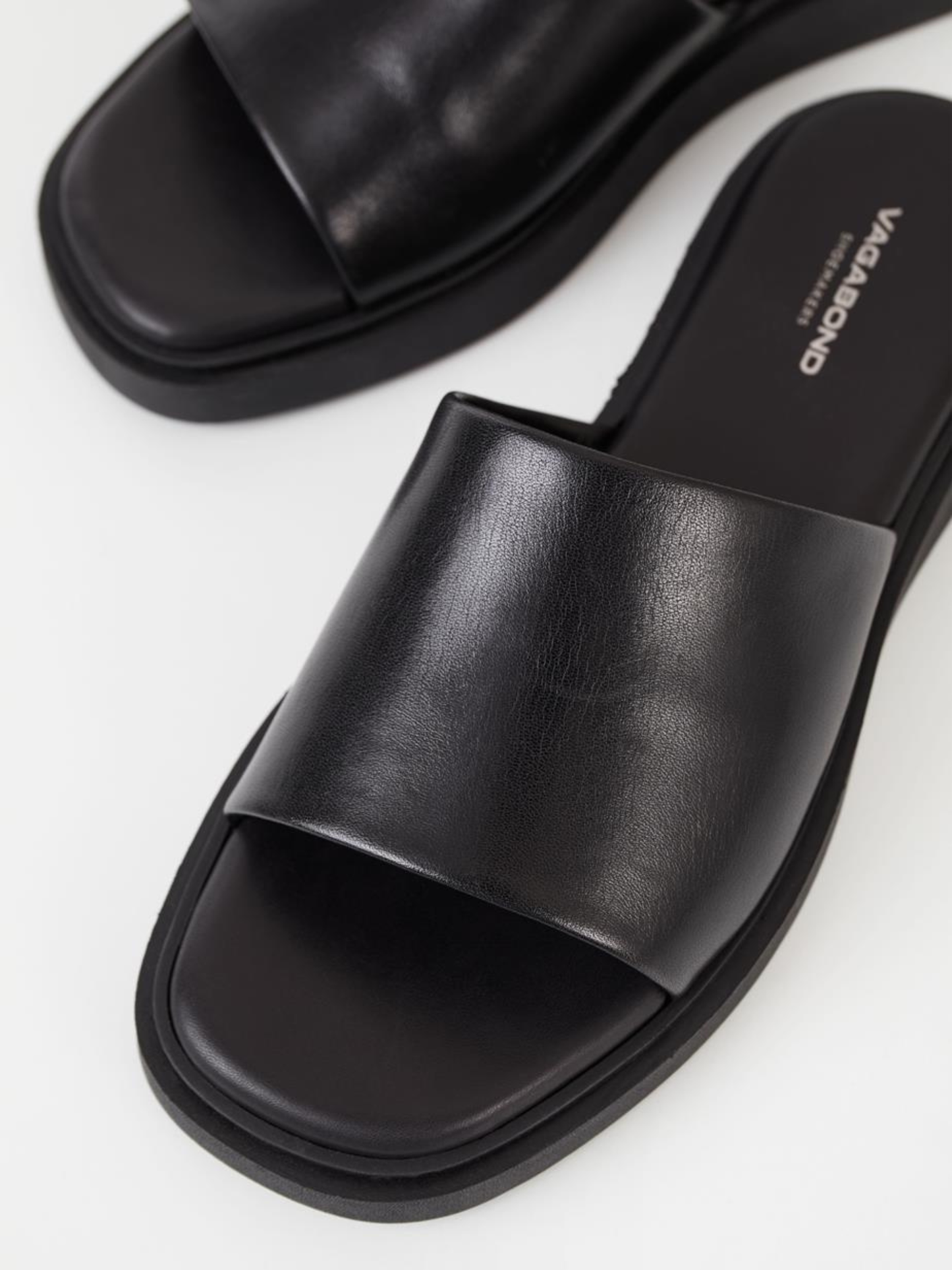 Connie Leather Slide