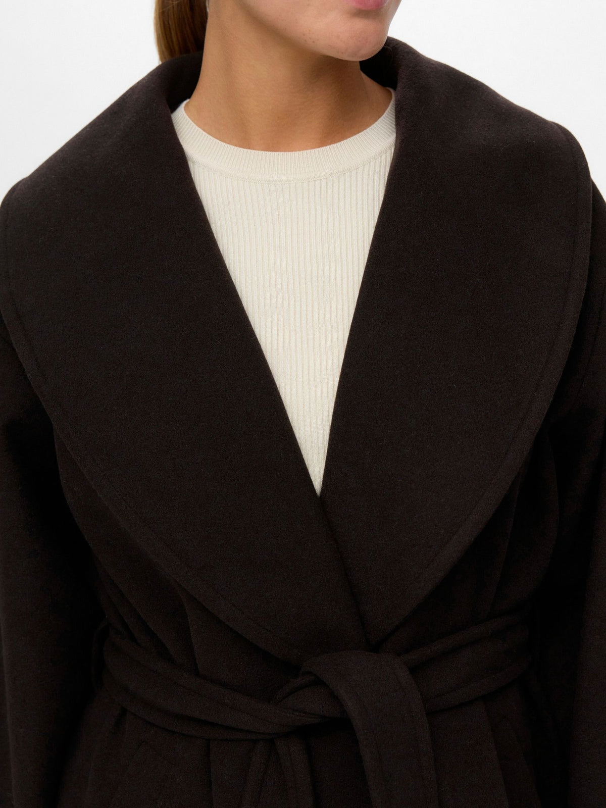 VERO MODA - Bergen Long Wrap Coat - 