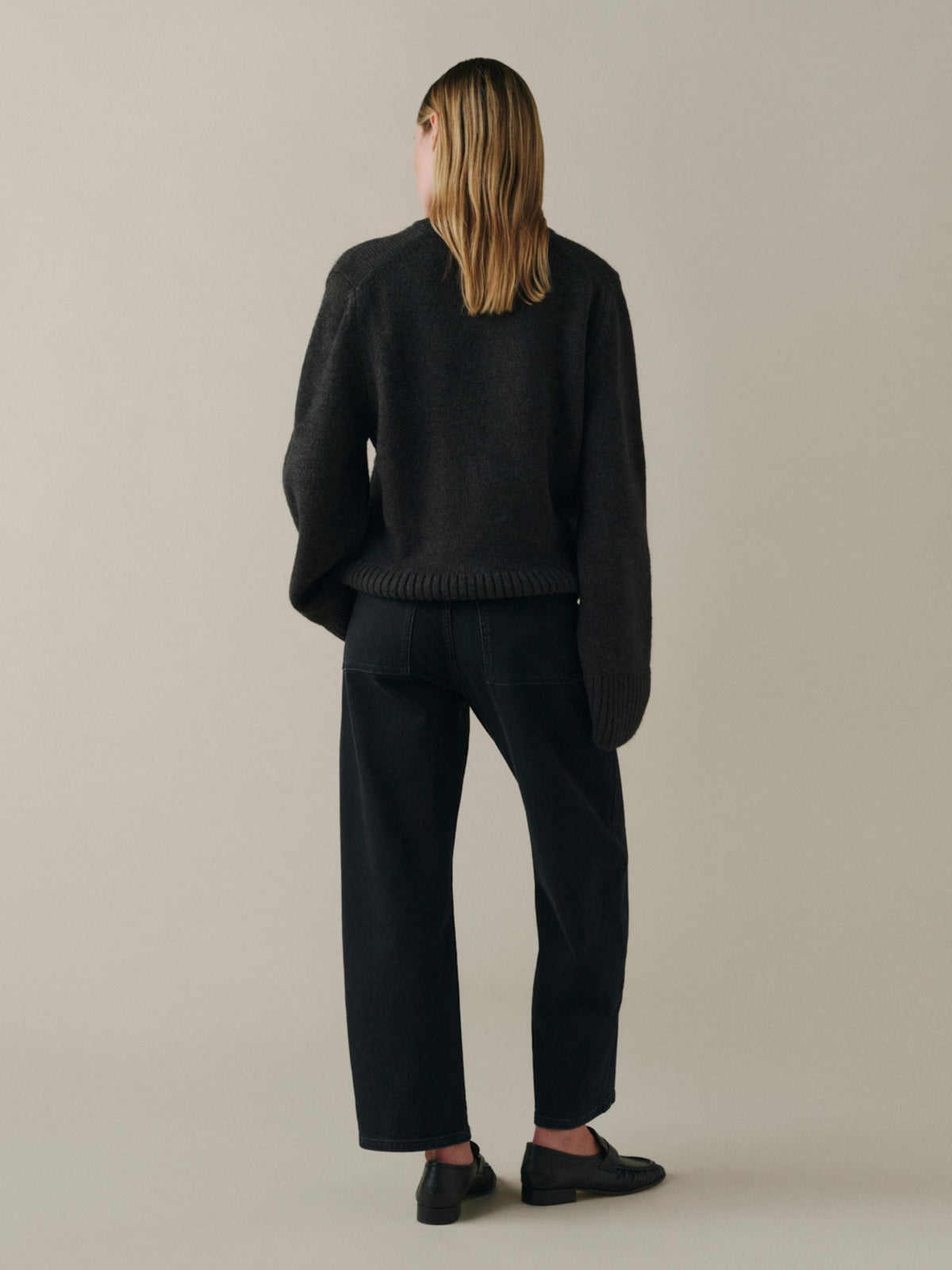 BNA Soft Curve Barrel Jeans