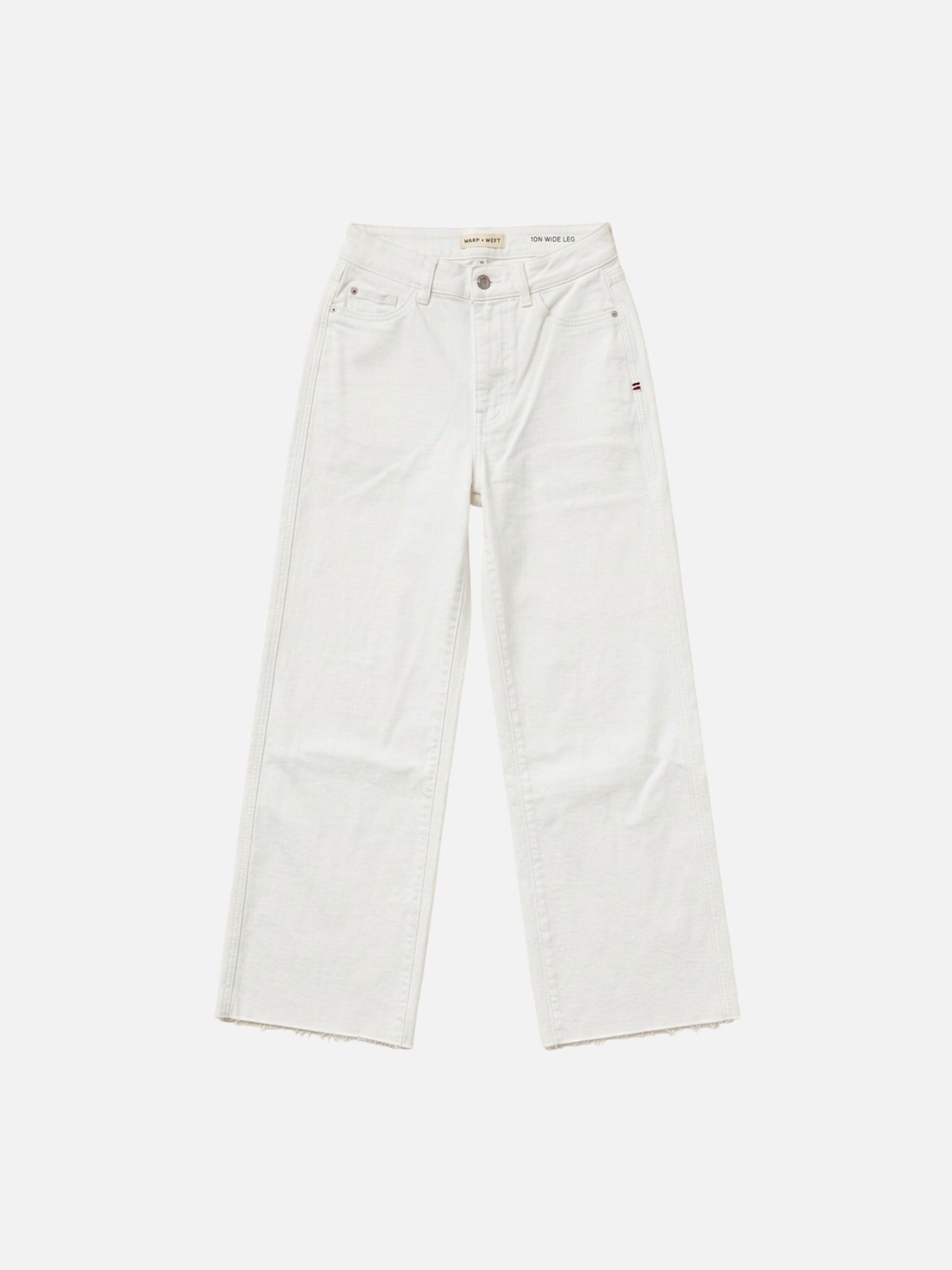 WARP & WEFT - ICN Crop Wide Leg Jeans - 