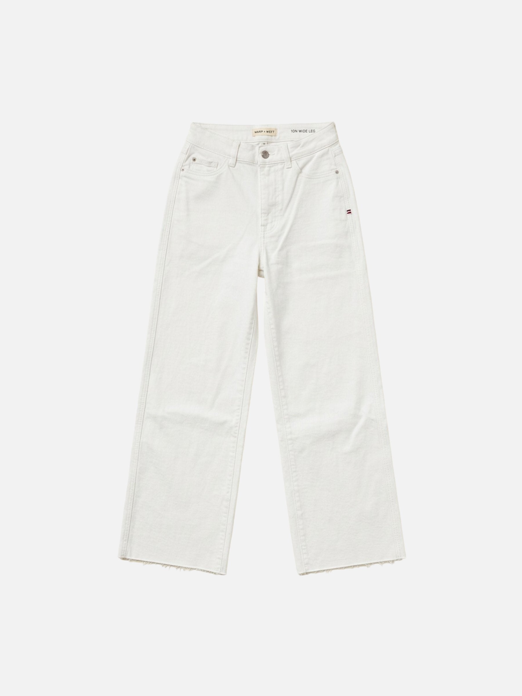 WARP & WEFT - ICN Crop Wide Leg Jeans - 