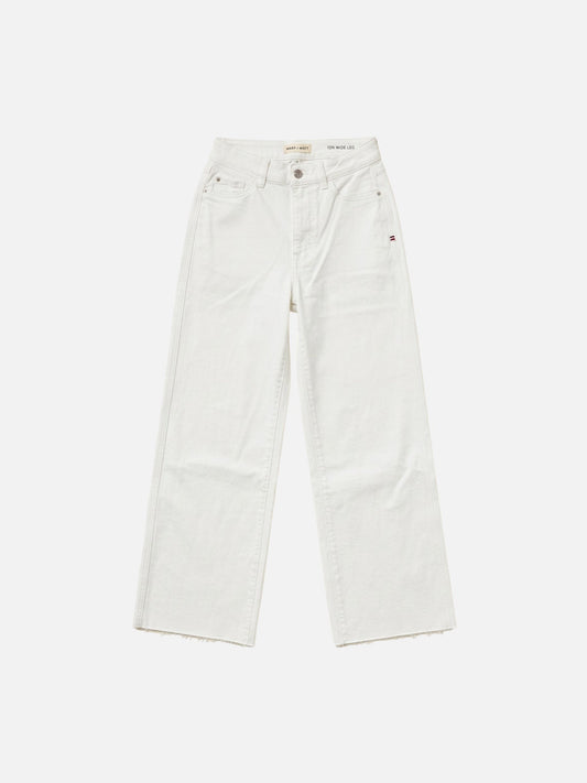 WARP & WEFT - ICN Crop Wide Leg Jeans - 