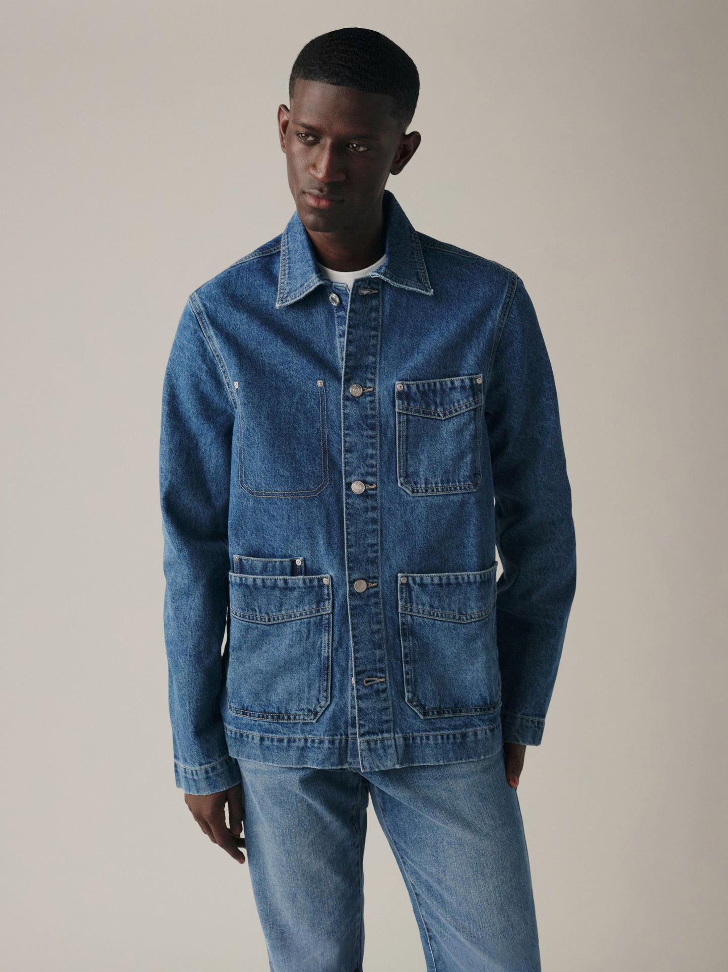 WARP & WEFT - MSP Denim Barn Jacket - 
