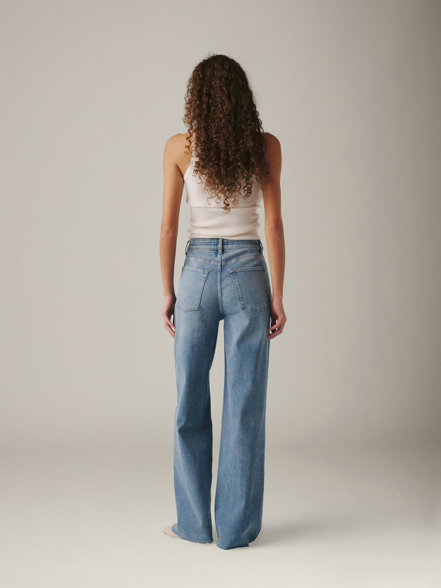 WARP & WEFT - NCE Wide Leg Jeans - 