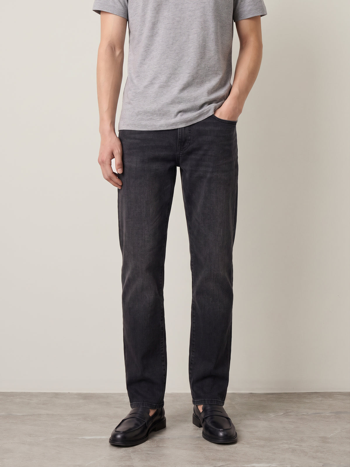 WARP & WEFT - ORD Straight Leg Jeans - 