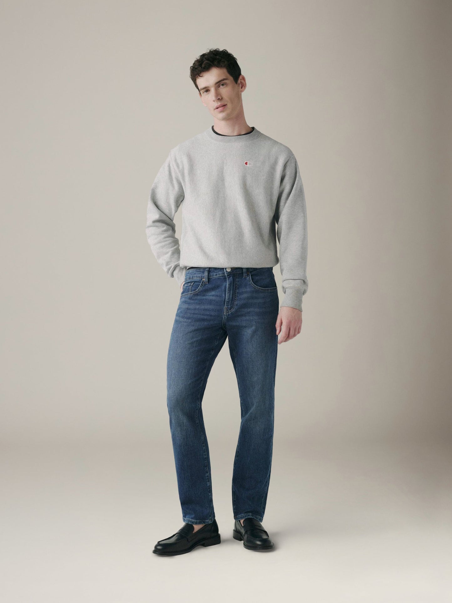 WARP & WEFT - ORD Straight Knit Jeans - 