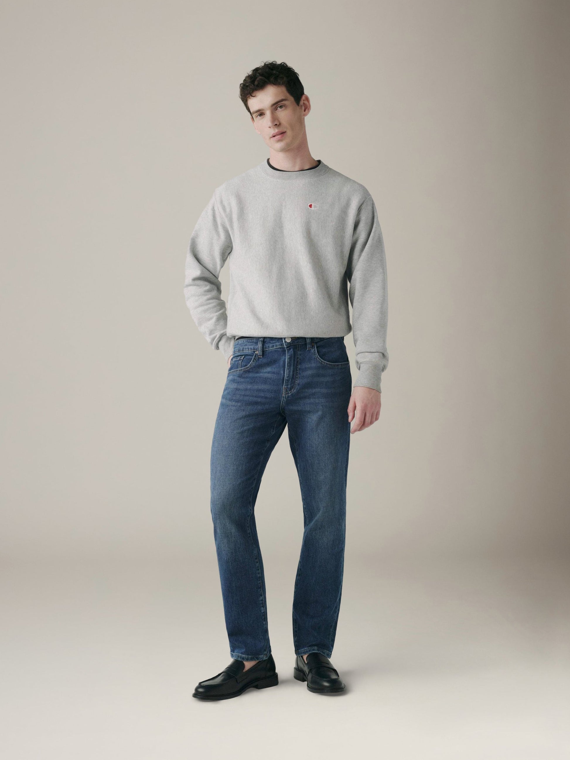 WARP & WEFT - ORD Straight Knit Jeans - 