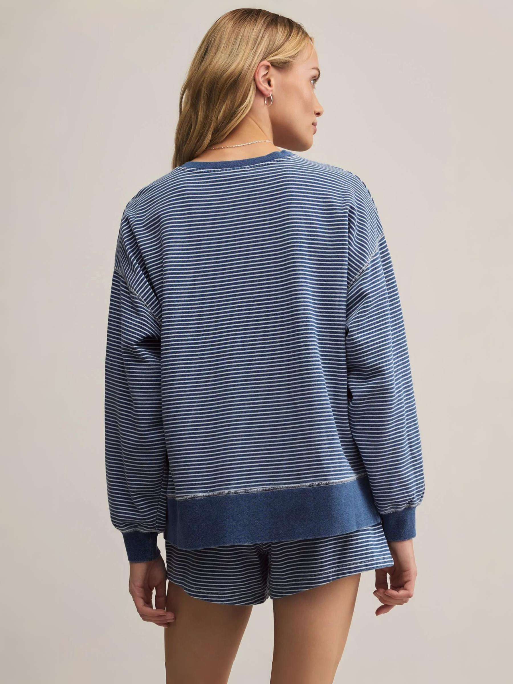 Z SUPPLY - Apollo Stripe Sweatshirt - 