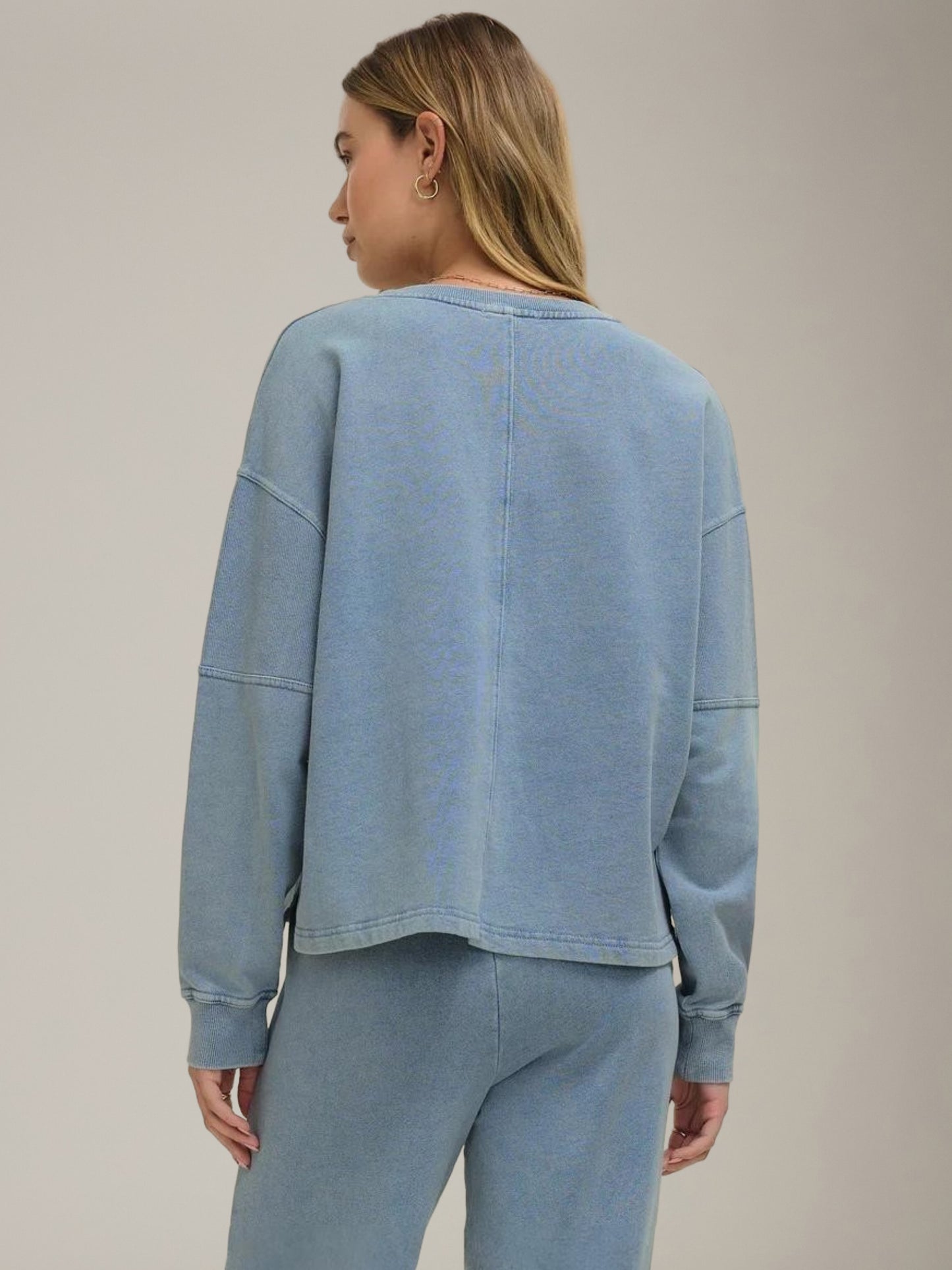 Z SUPPLY - Delphine V-Neck Sweatshirt - 