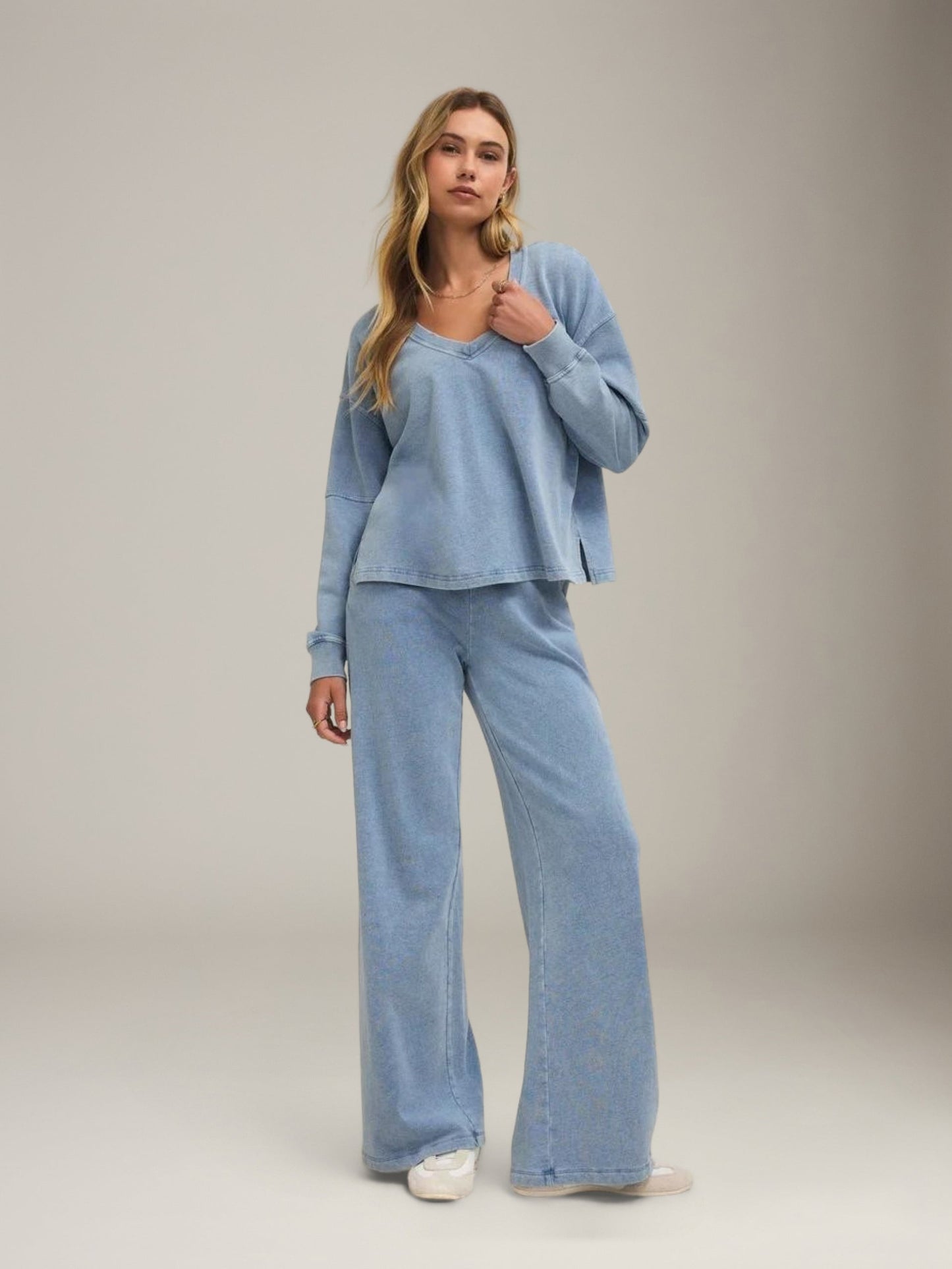 Z SUPPLY - Hunter Denim Knit Pants - 