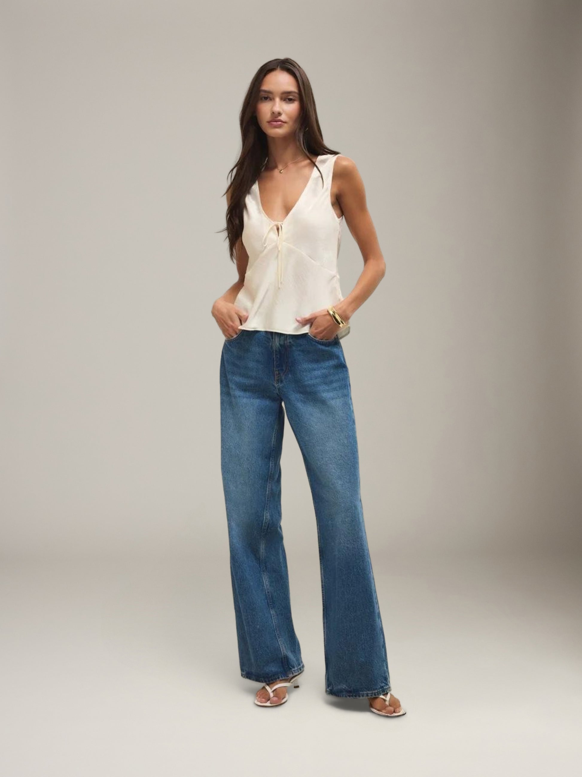 Z SUPPLY - Luana Luxe Satin Top - 