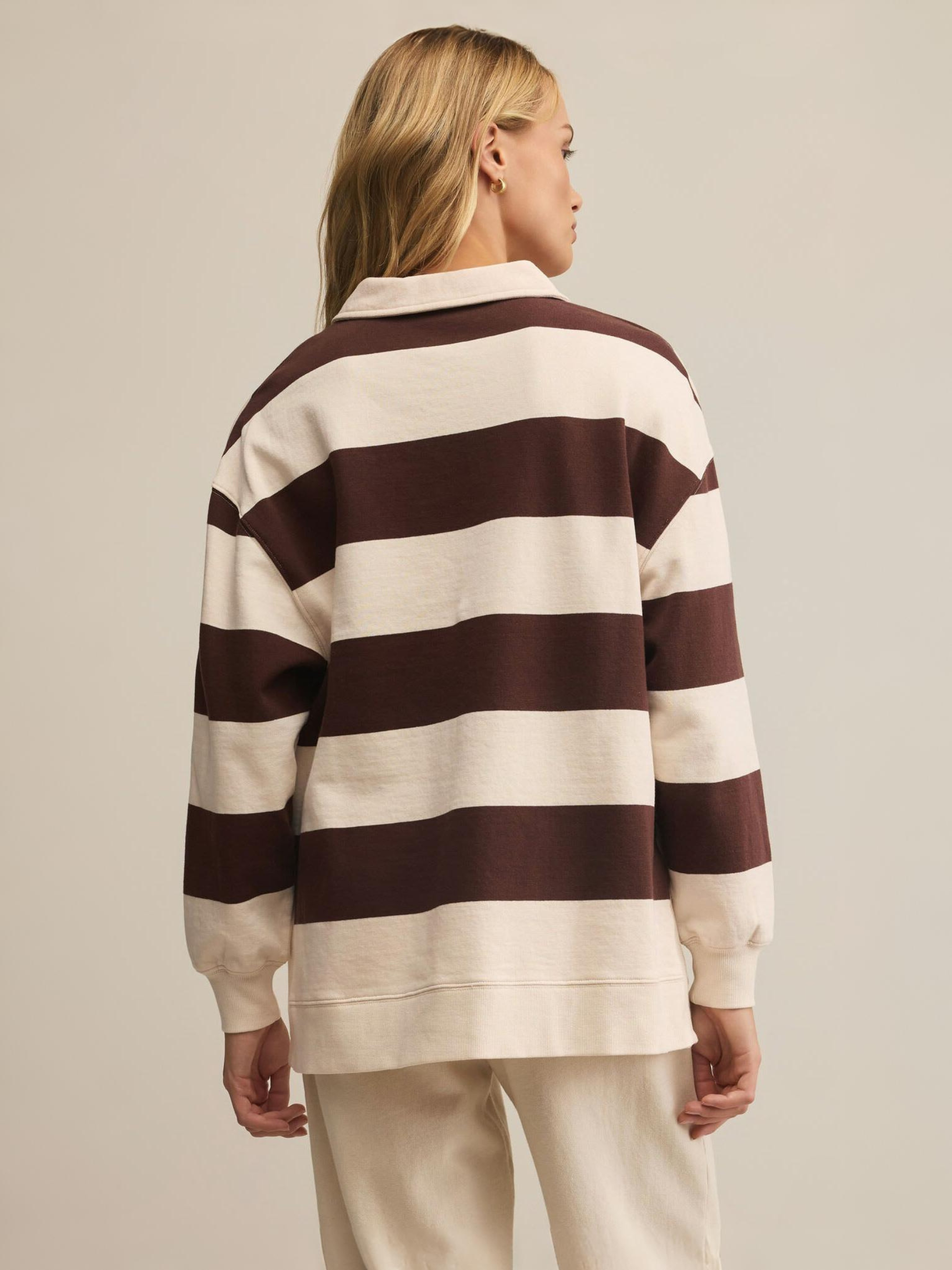Z SUPPLY - Rugby Brushed Fleece Henley - 